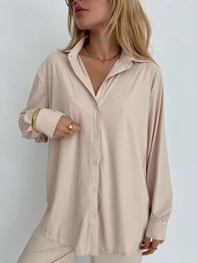 Hoaka - Beige Lined Chemise